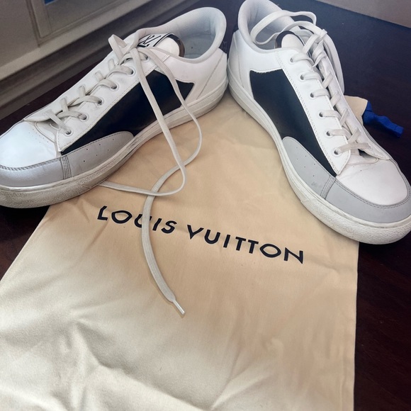 LOUIS VUITTON
Charlie Sneakers size 10 - 1st pic stock pic; rest are actual GUC - Picture 5 of 10